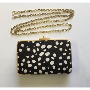 Henri Bendel Calf Hair Clutch Bag